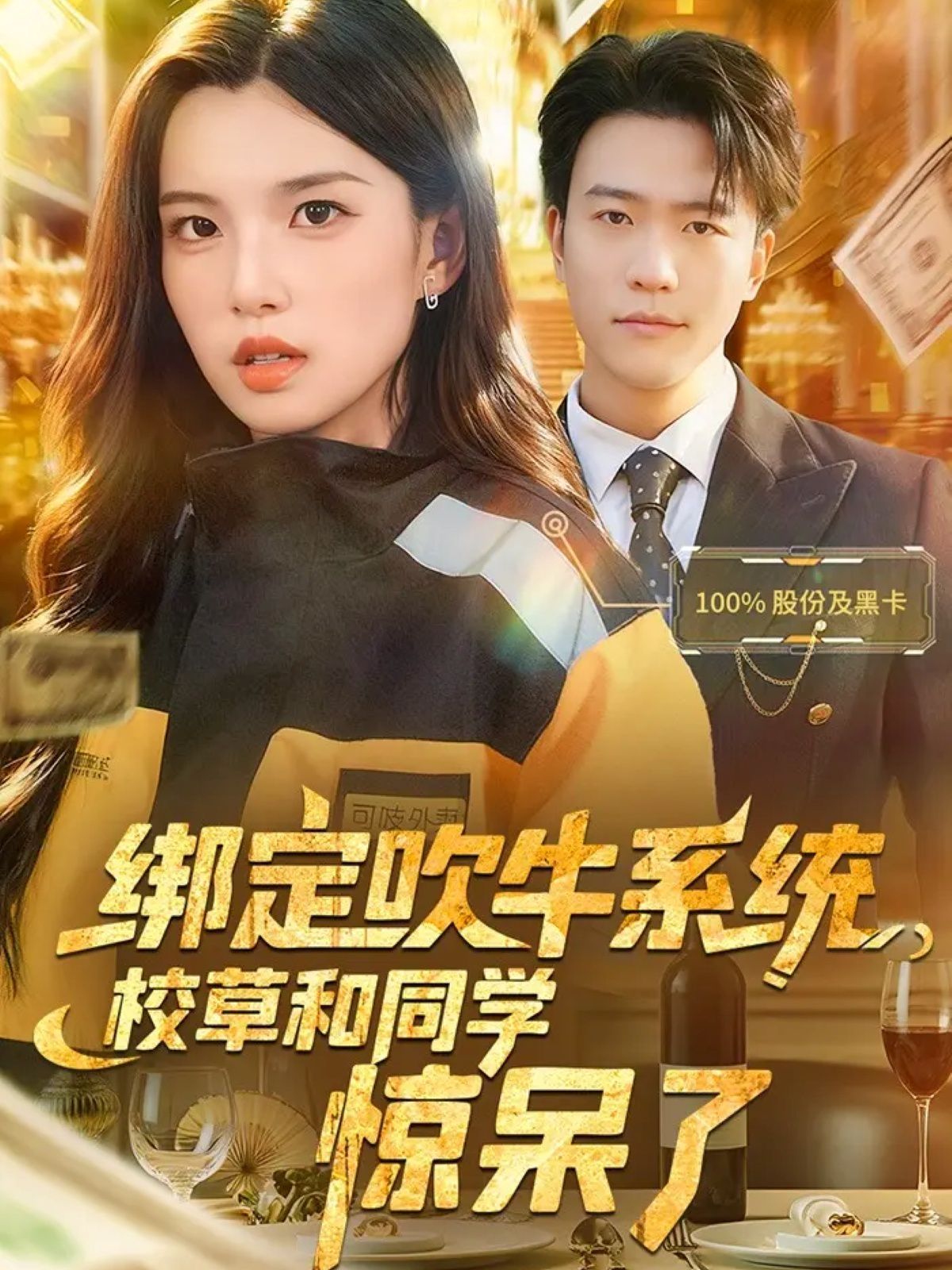 綁定吹牛系統，校草和同學驚呆了