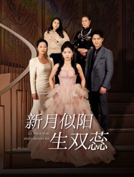 新月似陽生雙蕊（金枝綠葉）（雙月耀長夜）