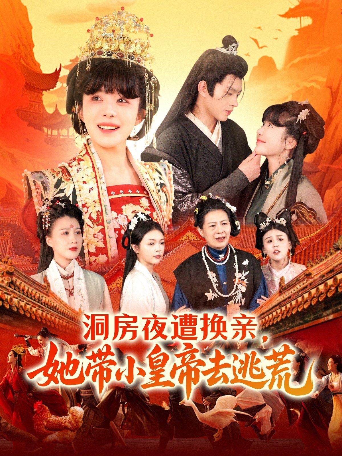 洞房夜遭換親她帶小皇帝去逃荒
