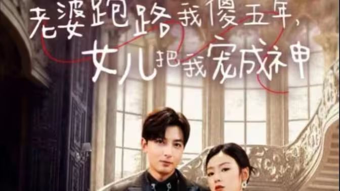 老婆跑路我傻五年，女兒把我寵成神