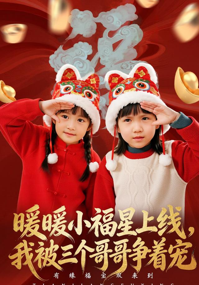 暖暖小福星上線，我被三個哥哥爭著寵