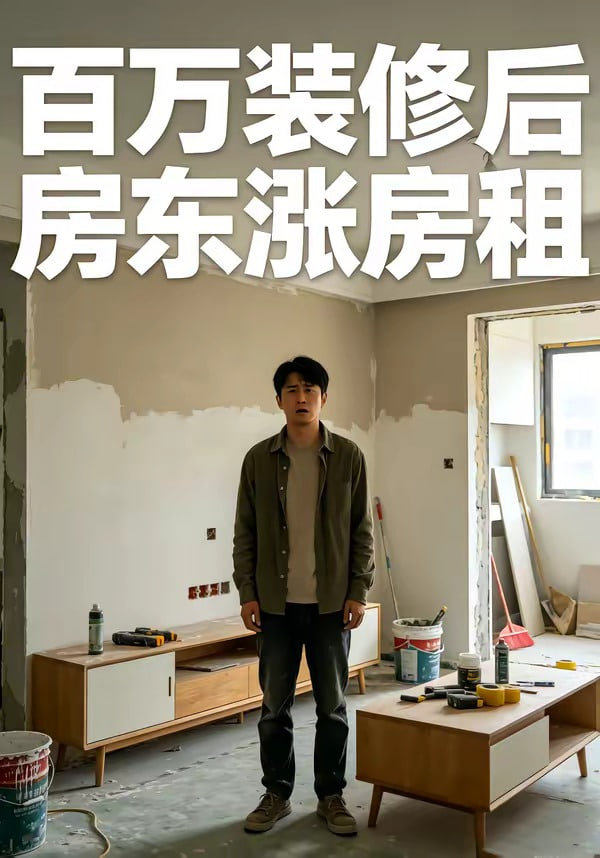 百萬裝修后，房東張房租