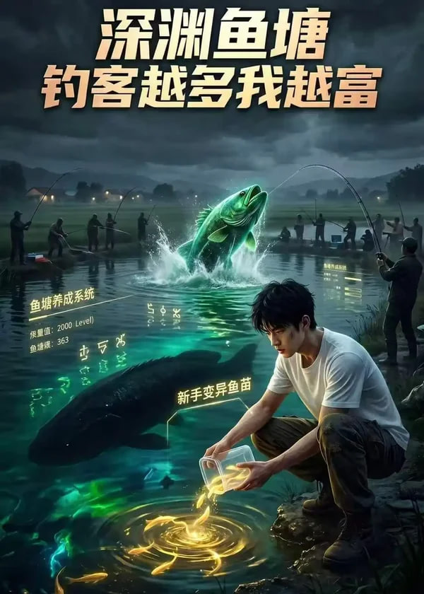 深淵魚塘:釣客越多我越富