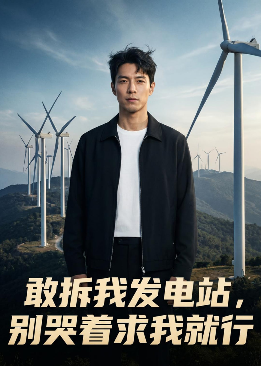 敢拆我發電站，別哭著求我就行